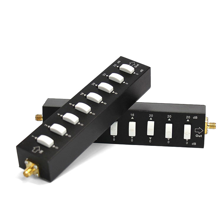  银海步进可调衰减器SMA接口或N型接口0-90DB可调可选